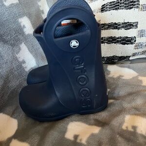 Toddler boys crocs rain boots